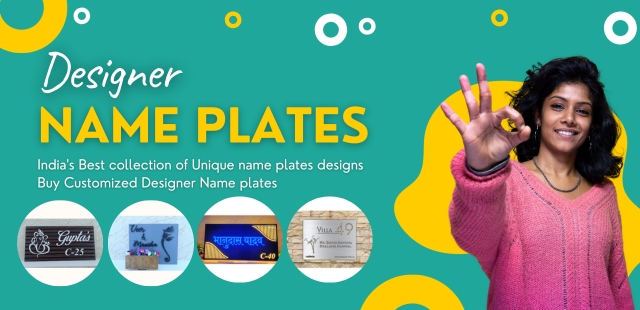 Top Acrylic Name Plate Dealers in Indore - Best Acrylic Door Name